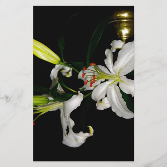 Papeterie Design irlandais - La collection Flower (Devant)