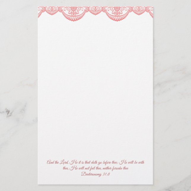 Papeterie Deutéronome 31:8 (Devant)