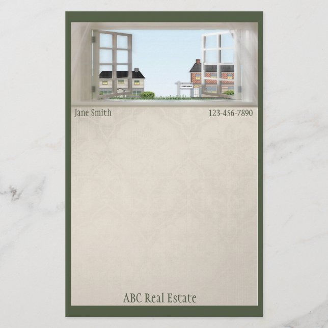 Papeterie d'immobiliers (Devant)