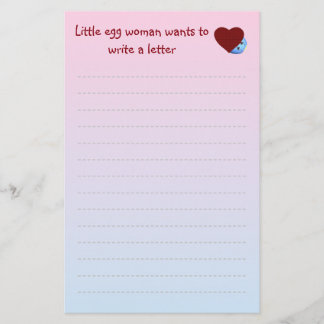 Papeterie Document écrit pour les enfants