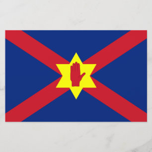 Papeterie Drapeau de la nation Ulster (Irlande du Nord)