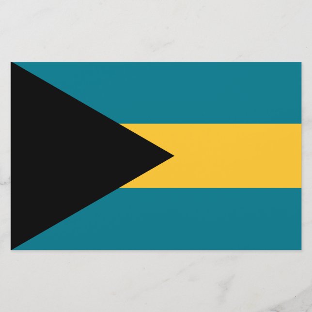 Papeterie Drapeau des Bahamas (Devant)