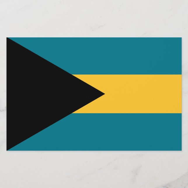 Papeterie Drapeau des Bahamas (Devant)