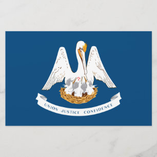 Papeterie Drapeau d'État de Louisiane