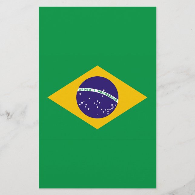 Papeterie Drapeau du Brésil Bandeira do Brasil (Devant)