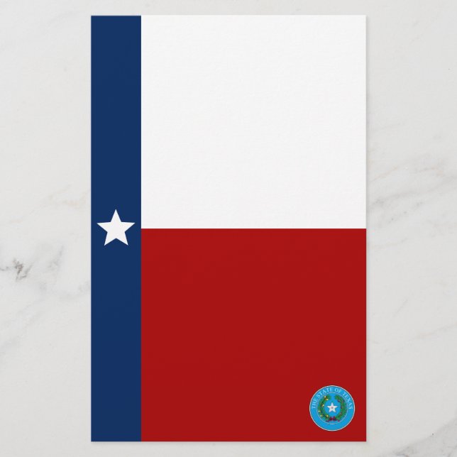 Papeterie Drapeau du Texas (Devant)