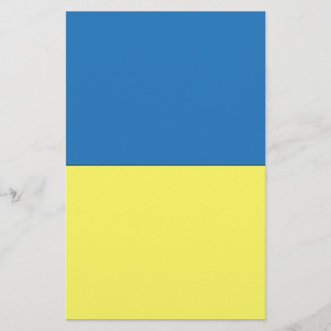 Papeterie Drapeau ukrainien (Devant)