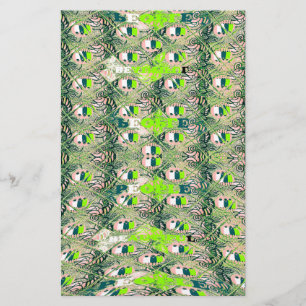 Papeterie Eco Africa Motif - Art Africain Inspiré Par La Nat