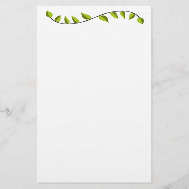 Papeterie Eco Jolie Soins de la pelouse Imaginaire vert (Devant)