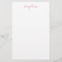 Écriture manuscrite élégante stylée tendance uniqu