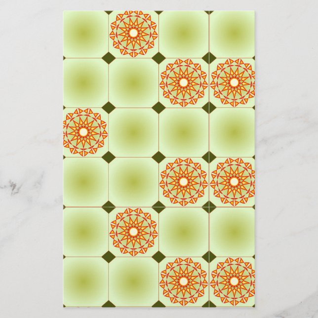 Papeterie Élégant papier Motif (Devant)