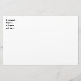 Papeterie Enveloppe d'adresse de nom personnalisé