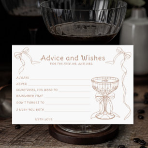 Papeterie Espresso Martini Fête des mariées Conseils et souh