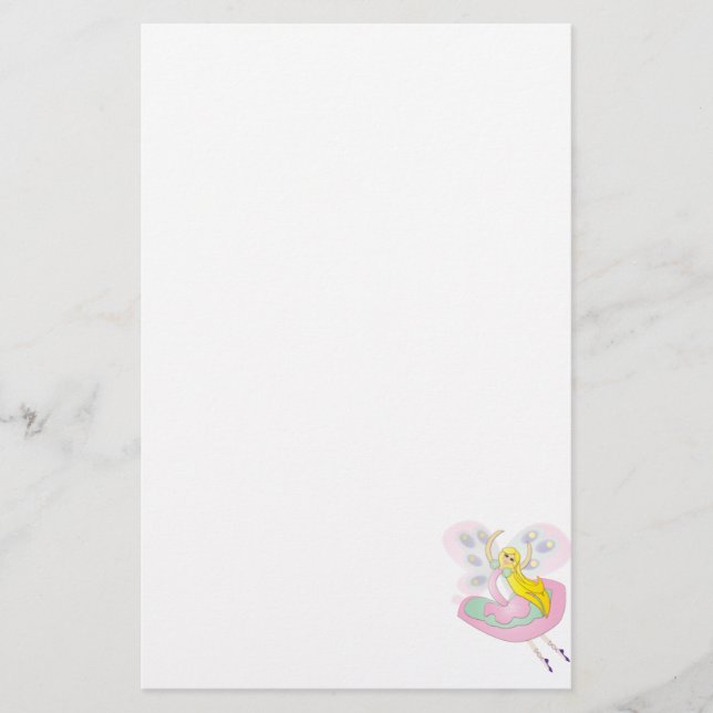 Papeterie Fée mignonne de bande dessinée (Devant)