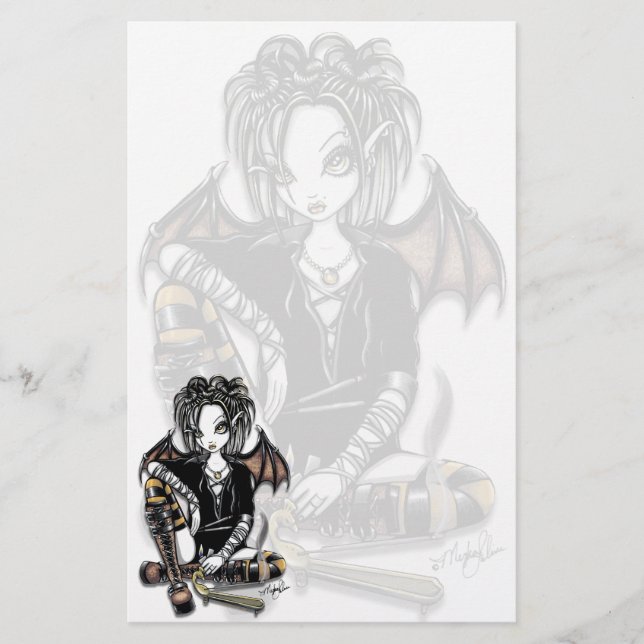 Papeterie féerique d'art d'encens gothique de (Devant)