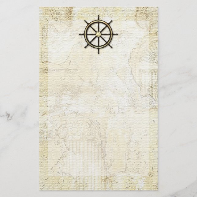 Papeterie Fête des pères - roue de capitaines (Devant)