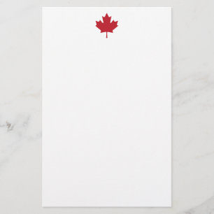 Papeterie Feuille d'érable du Canada
