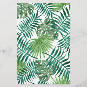 Papeterie Feuilles de la jungle tropicale