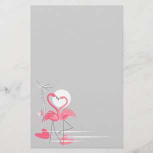 Papeterie Flamant rose Love Side