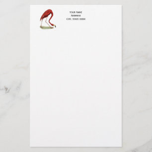 Papeterie Flamant rose rose vintage #1