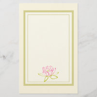 Fleur Lotus / Illustration de la couche d'eau