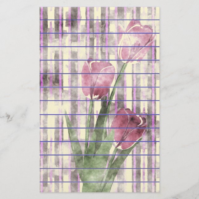 Papeterie Fleurs (Devant)