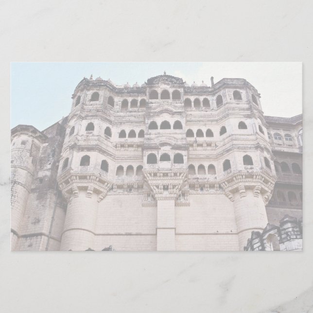 Papeterie Fort Mehrangarh, Jaipur, Rajasthan, Inde (Devant)