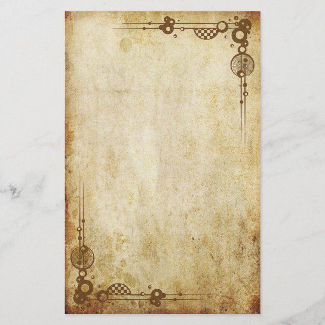 Papeterie Frontières vintages - rétros (Devant)