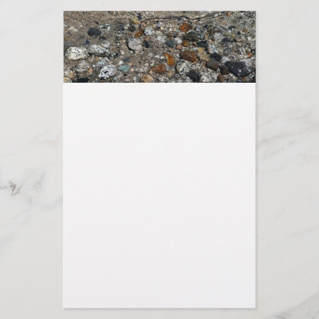 Papeterie Galets de granit dans le lac Tenaya à Yosemite (Devant)