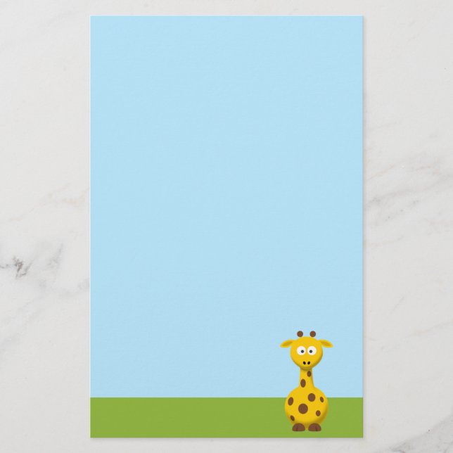 Papeterie Giraffe de dessin (Devant)