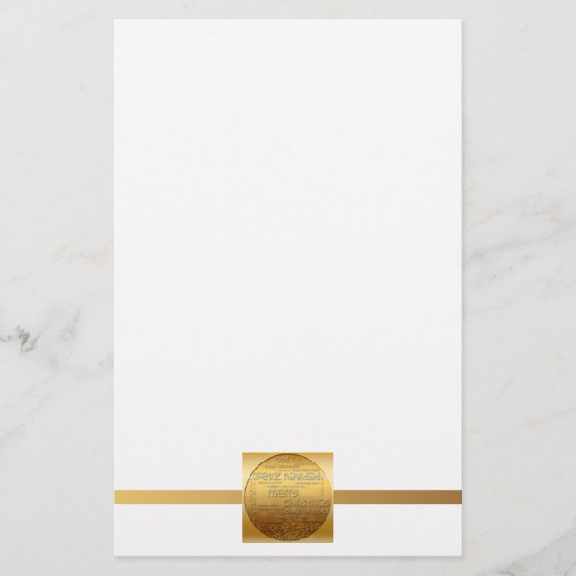Papeterie Gold International Christmas Navidad Stationery (Devant)
