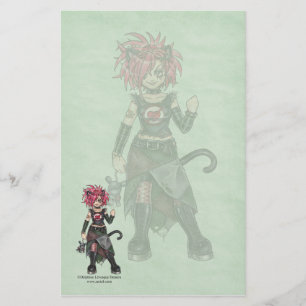 Papeterie gothique cruelle de Kitty