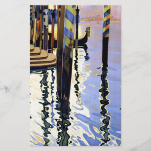 Papeterie Grand Canal vintage Venise Italie Voyage