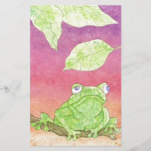 Papeterie grenouille mignonne
