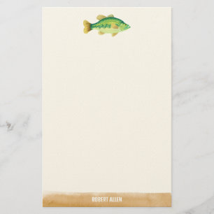 Papeterie Gros poisson illustré