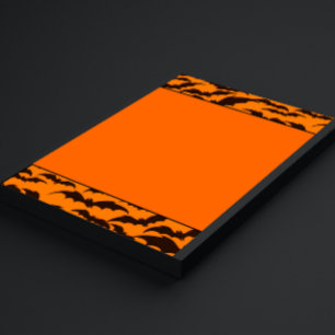 Papeterie Halloween noir chauve