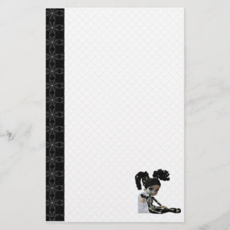 Papeterie Halloween squelettique stationnaire