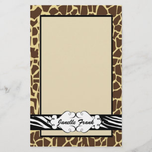 Papeterie Hanche et poster de animal chic