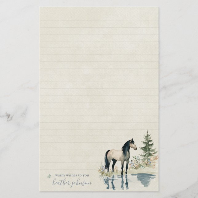 Papeterie Hearthlight Notes Prairie & Crinière Notes (Devant)