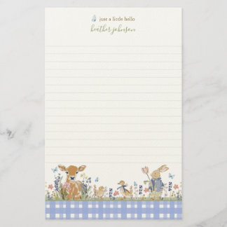 Papeterie Hearthlight Notes Spring Soft Meadow Gingham