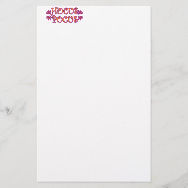 Papeterie Hocus Pocus (Devant)