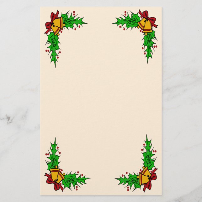 Papeterie Holly Et Bells (Devant)