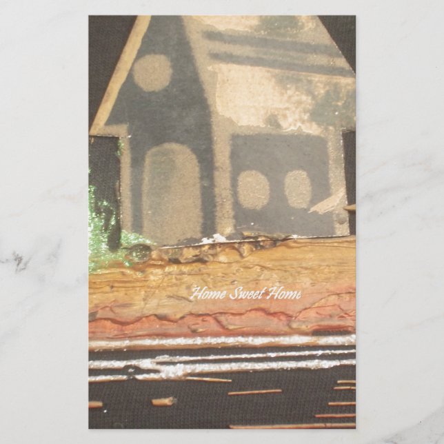 Papeterie Home Sweet Home Art Imprimer (Devant)