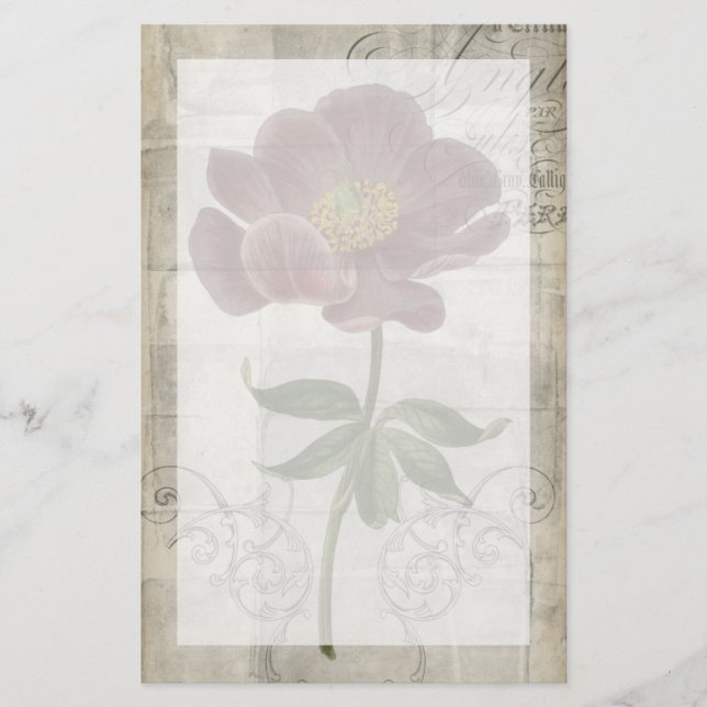 Papeterie I floral français (Devant)