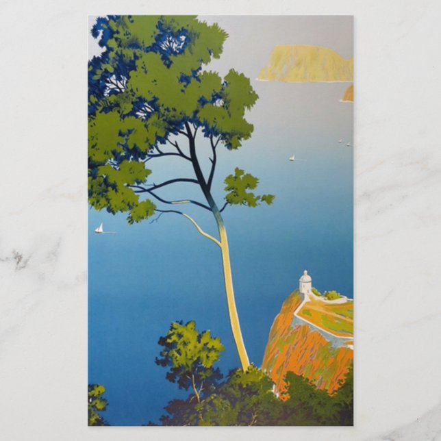 Papeterie Îles Baléares Voyage Vintage Français (Devant)