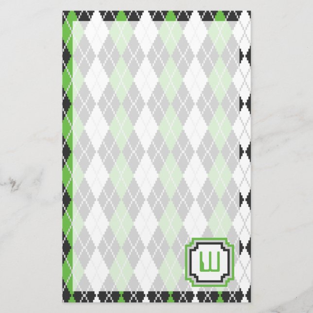 Papeterie Jacquard rétro (Devant)