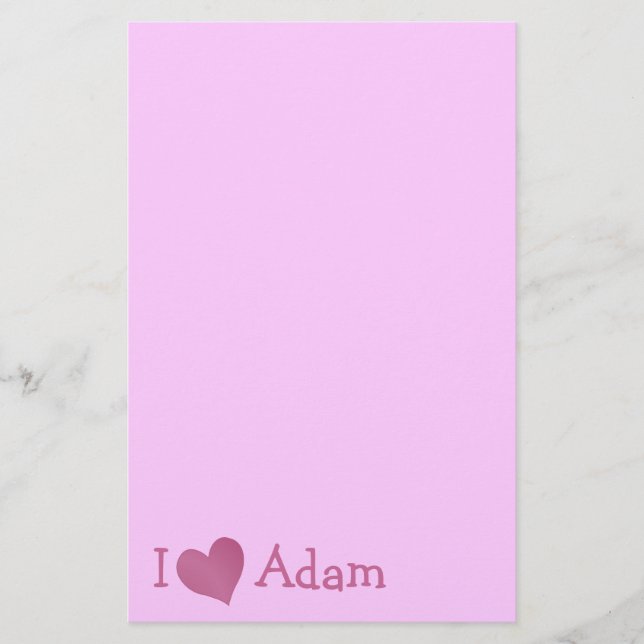 Papeterie J'aime Adam (Devant)