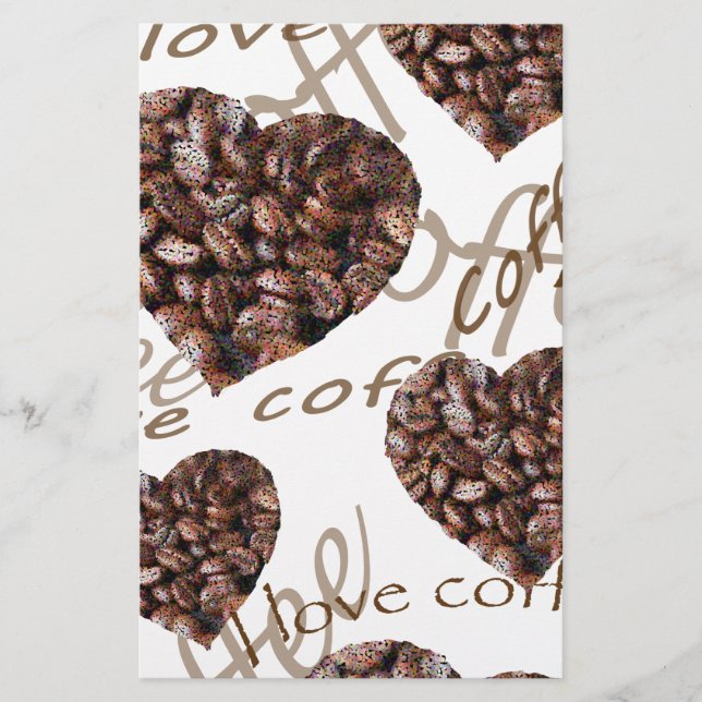 Papeterie "J'Aime Le Café !" (Devant)