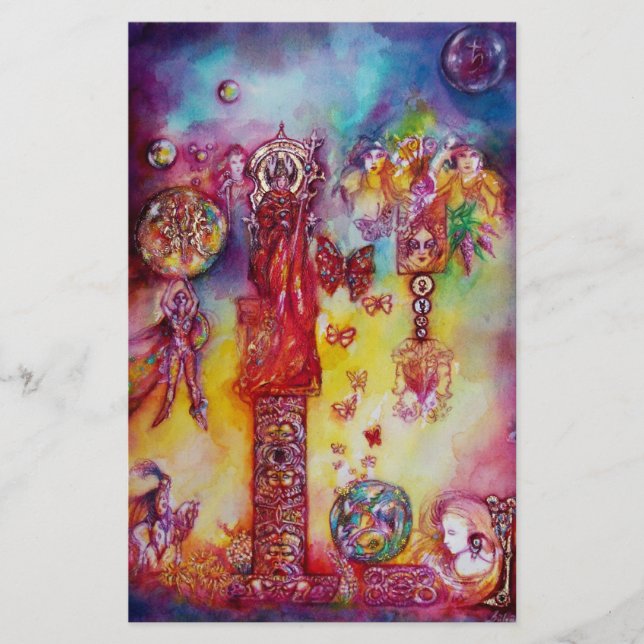 PAPETERIE JARDIN DES OMBRES PERDUES, DES FAERY ET DES PAPILL (Devant)