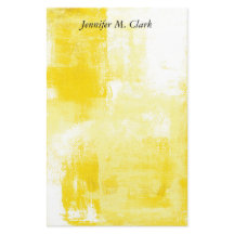 Jaune et blanc abstrait